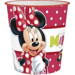 CUBO PLASTICO DISEO DE MINNIE ELECTRIC 20 X 22 CM