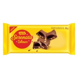 TABLETA CHOCOLATE GAROTO SERENATA DE AMOR 90 GR