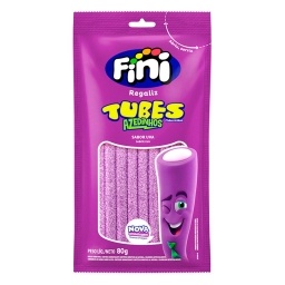 REGALIZ TUBES TWISTER ACIDO UVA FINI 80 GRS