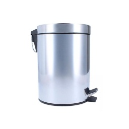 PAPELERA ACERO INOX 3 LTS