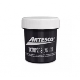 Tempera Artesco 30 ml negra