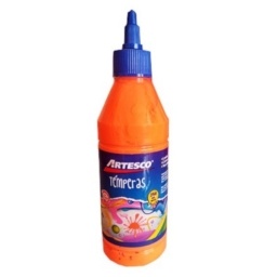 Tempera Artesco Naranja 250 ml